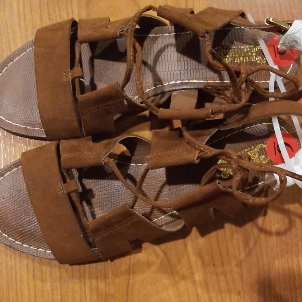 Brown sandals